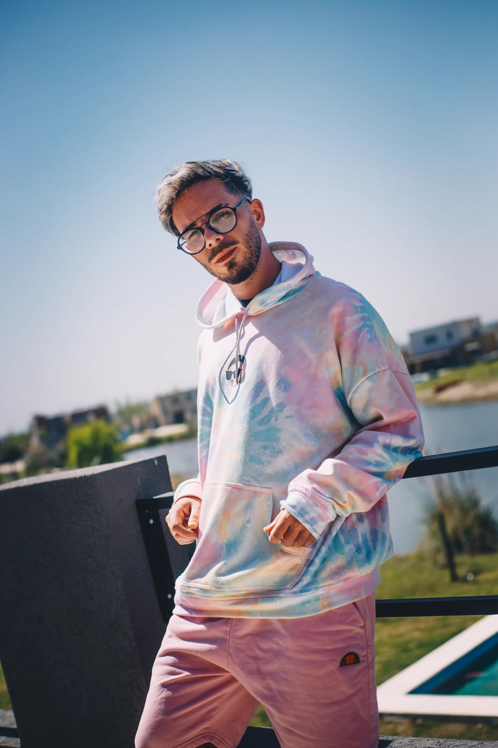 Tie Dye Hoodie — Ferpa x Hypestyle — lookbook