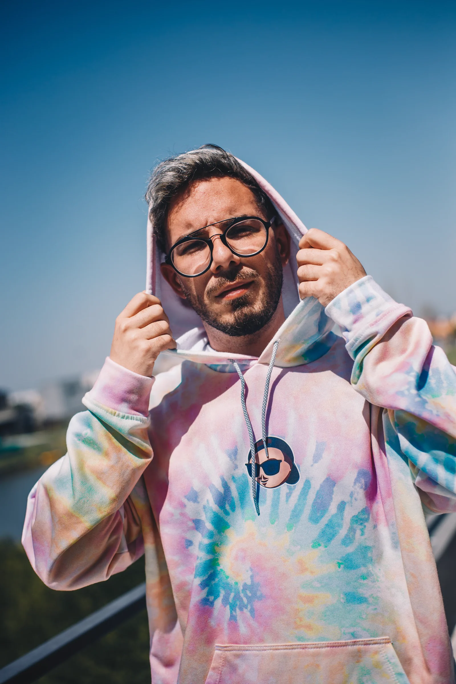 Tie Dye Hoodie — Ferpa x Hypestyle — lookbook