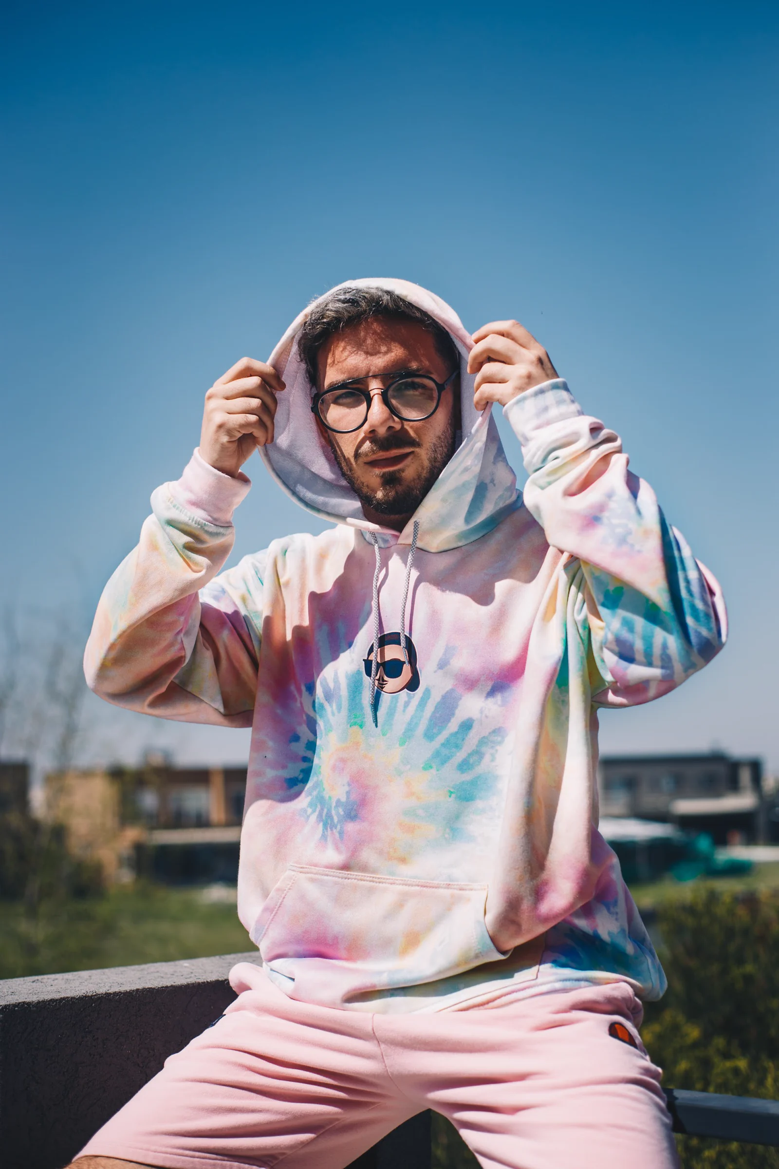 Tie Dye Hoodie — Ferpa x Hypestyle — lookbook