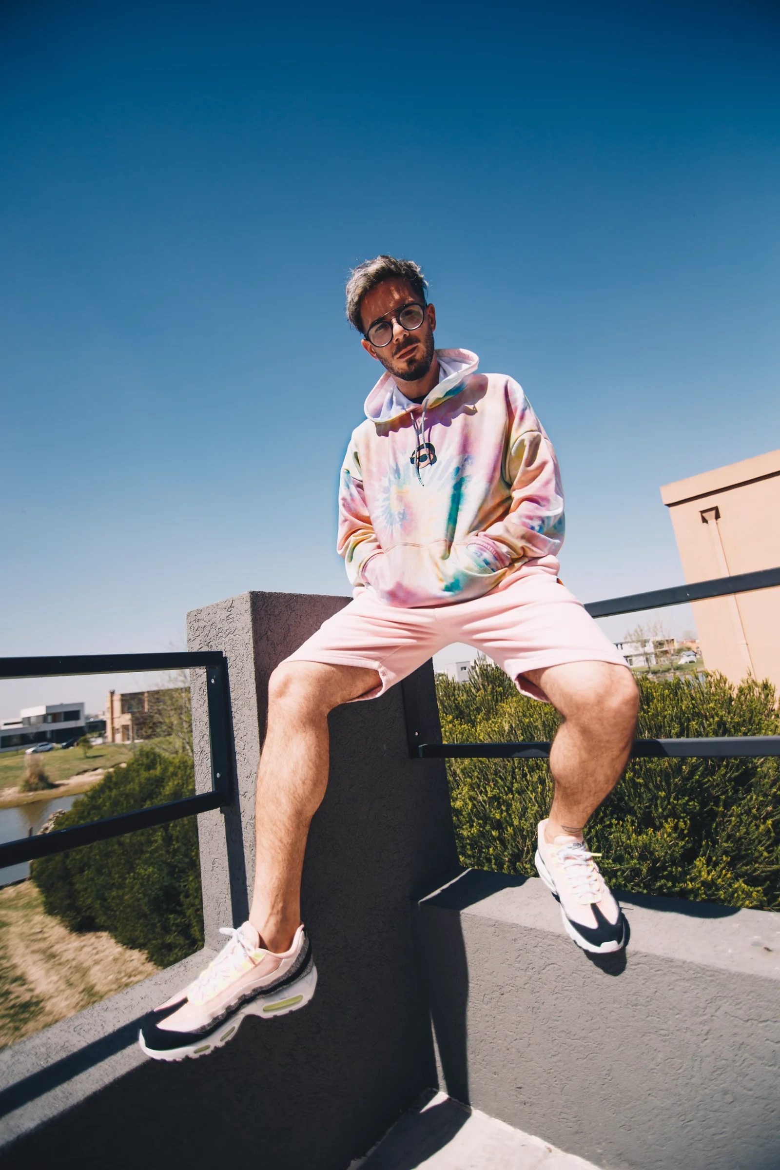 Tie Dye Hoodie — Ferpa x Hypestyle — lookbook