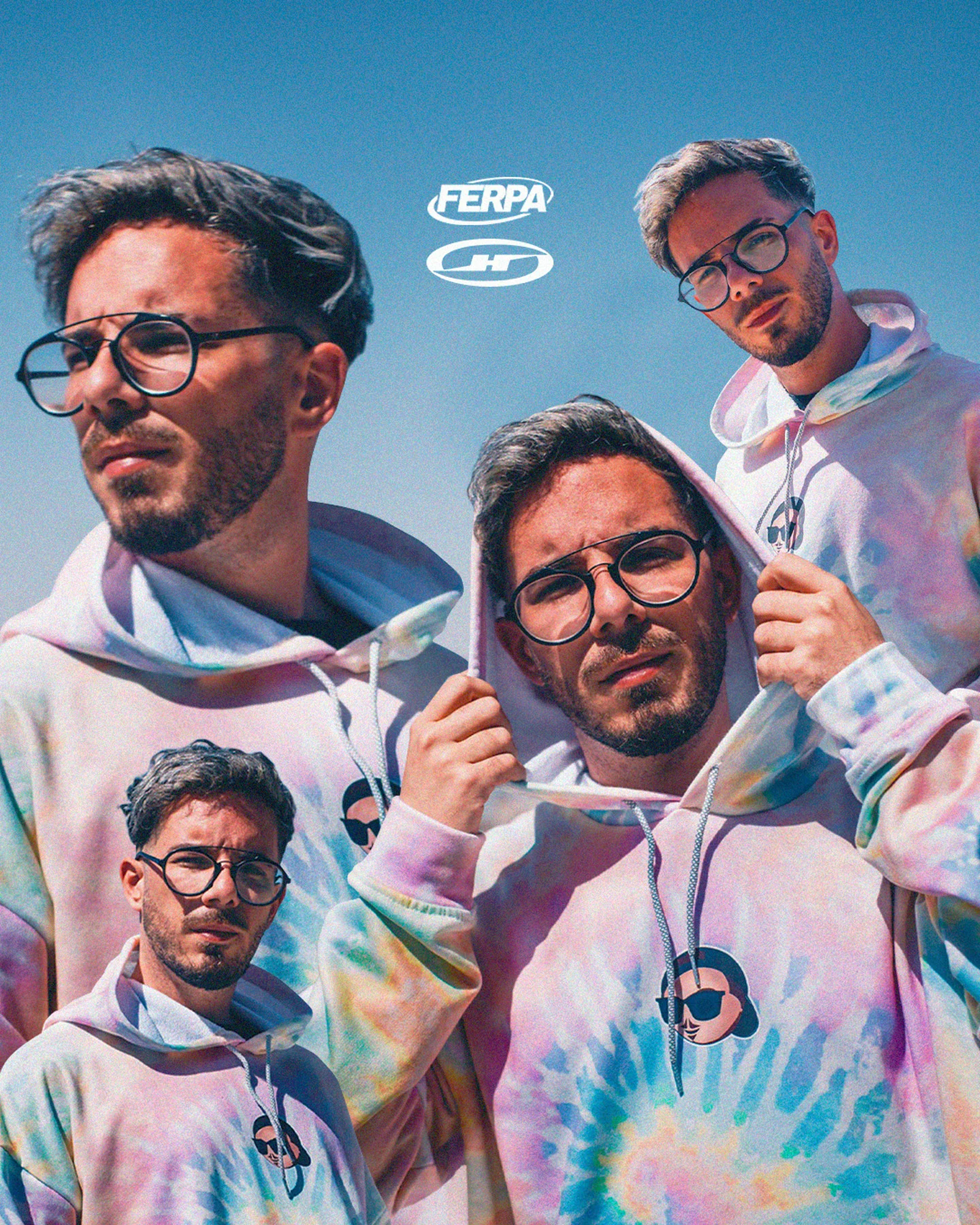 Tie Dye Hoodie — Ferpa x Hypestyle — lookbook