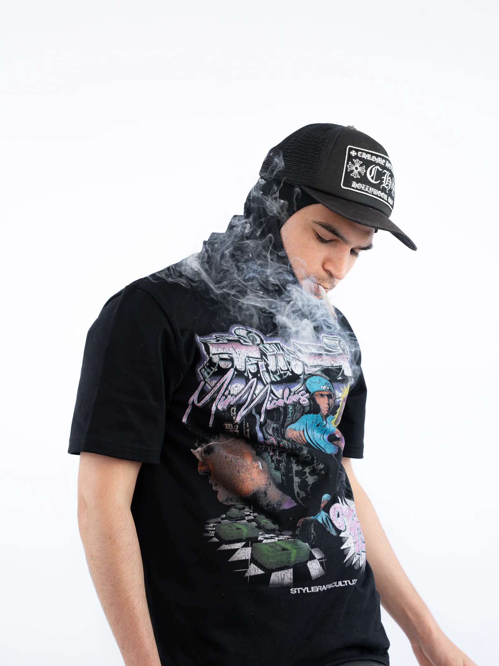 Graffiti Tee — La Ciudad del Pop x Mir Nicolás — lookbook