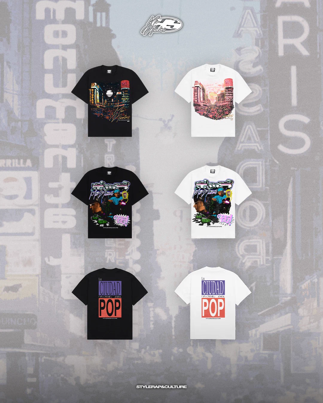 La Ciudad del Pop x Mir Nicolás — la colección — lookbook