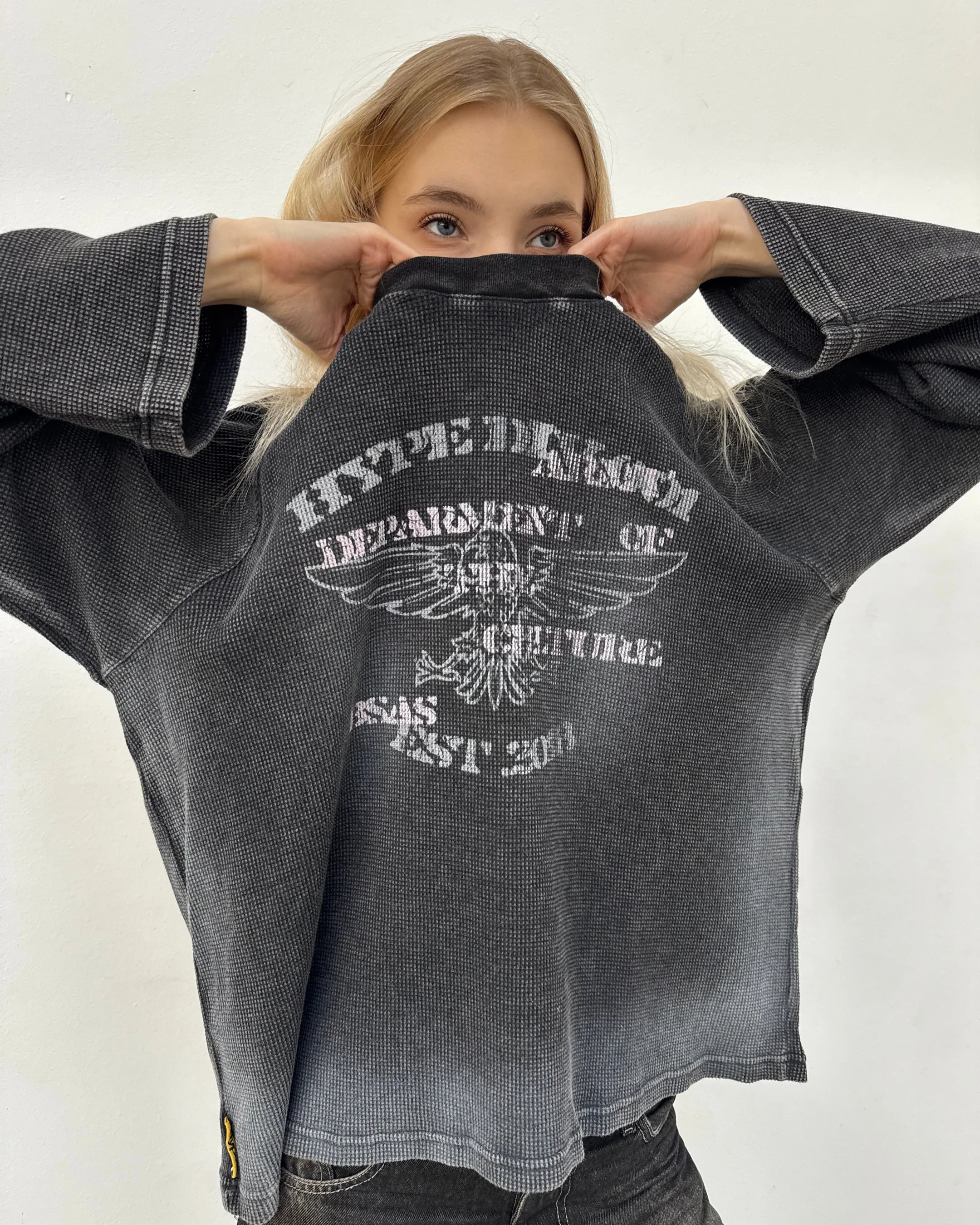 Department of Culture Waffle washed black