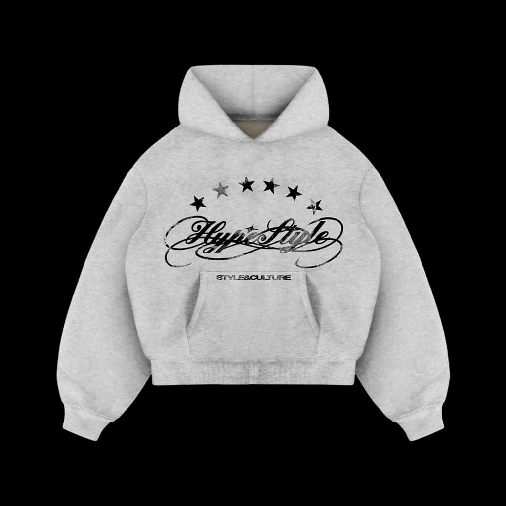 Hoodie Grey HStars