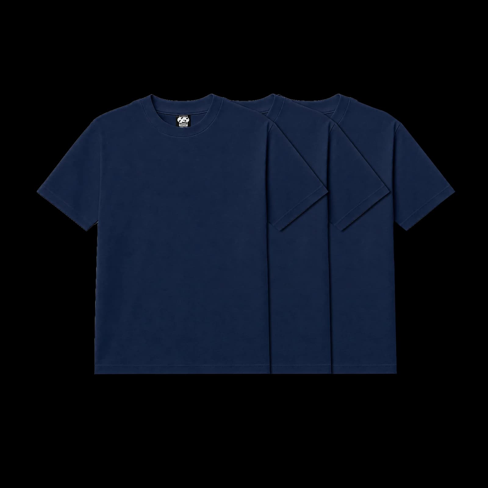 Regular Tees - 3 PACK (Navy)